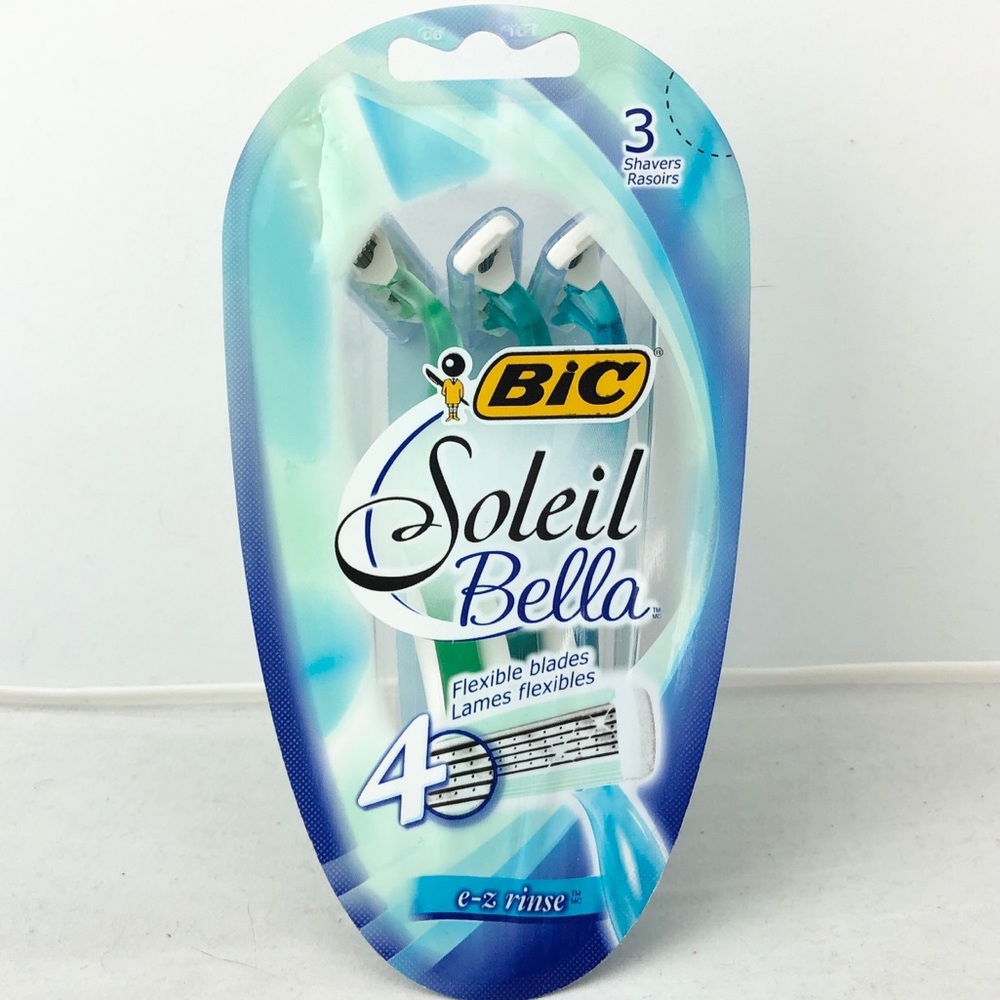 Bic Soleil Bella 4 Blade 3 Pack Disposable Razors